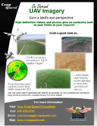 Crop Health Drone Imagery Flyer