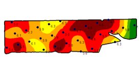 Grid Sampling Results Map
