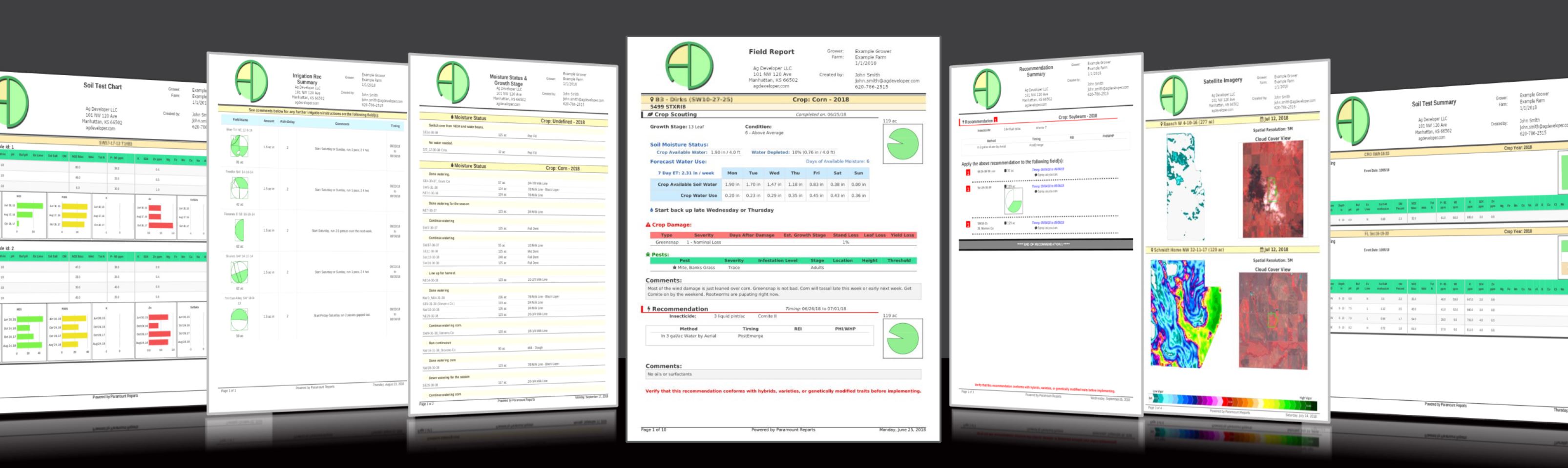 Crop Scouting Reports