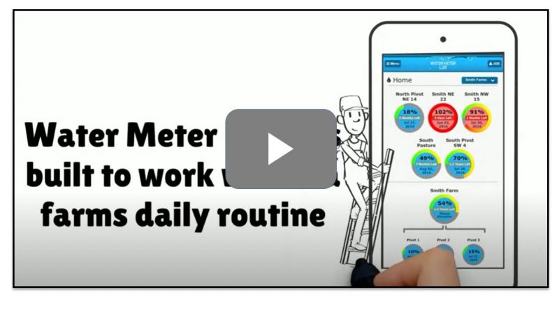 Video Ag Water Meter Monitoring Works Within the Daily Routine