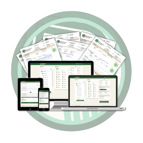 Farm Record Keeping with Paramount Reports Graphic