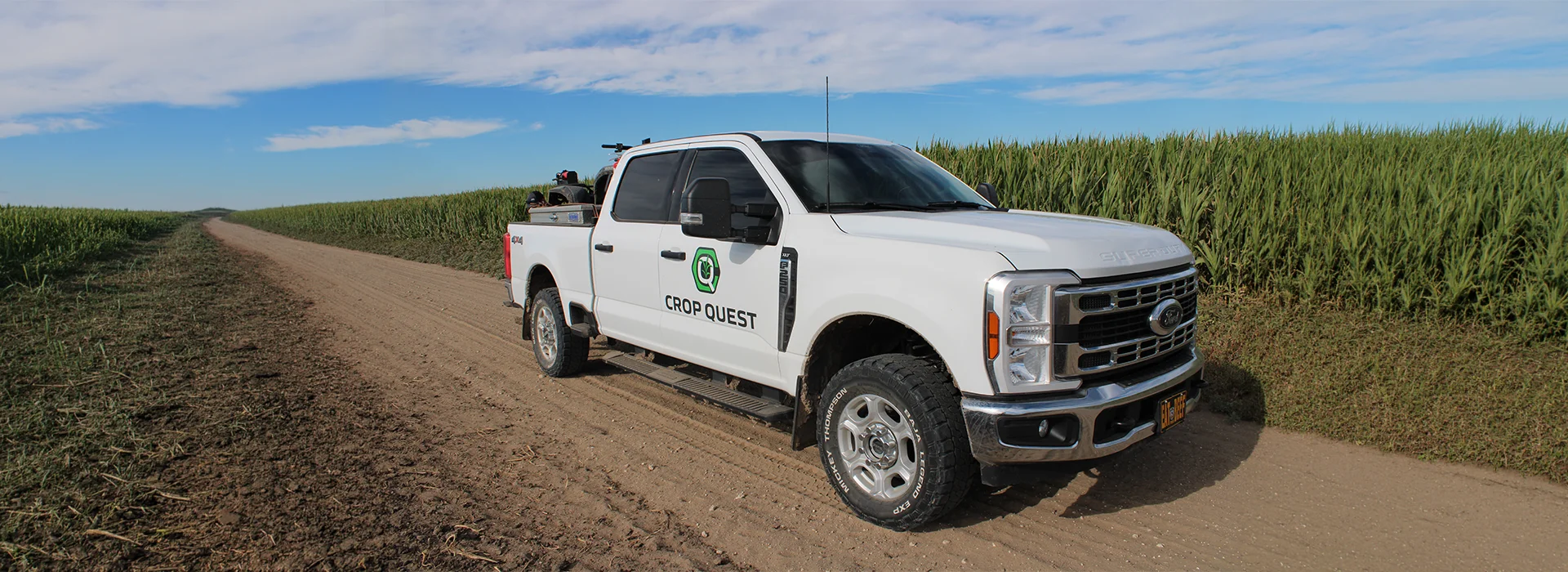 Photo of crop quest truck