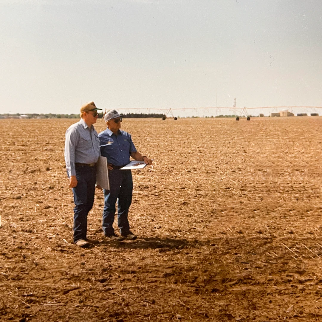 charter members talking in field